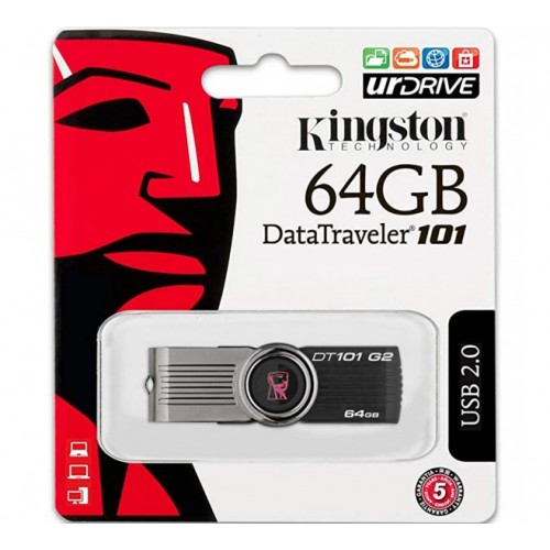 АРХИВ НЕТУ Флеш накопитель USB 64Gb Kingston DT101 (3.0)