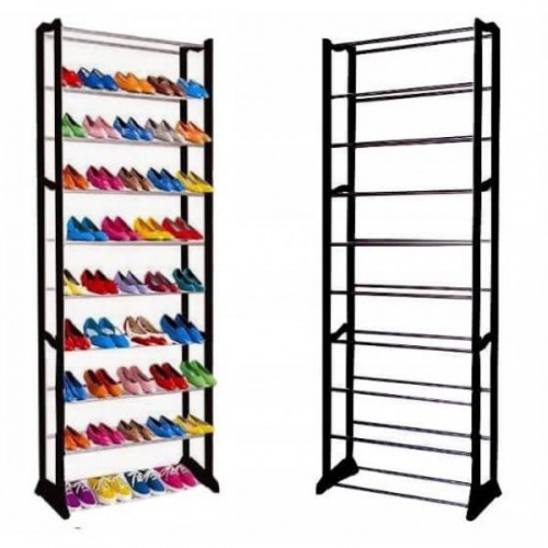 АРХИВ НЕТУ Полка для обуви Amazing Shoe Rack (10 полок, 30 пар) (8001) (12 шт/ящ)