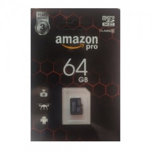 АРХИВ НЕТУ Карта памяти micro SDHC 64GB Amazon pro (class 10) (БЕЗ АДАПТЕРА) АРХИВ НЕТУ Карта памяти micro SDHC 64GB Amazon pro (class 10) (БЕЗ АДАПТЕРА)