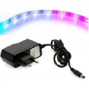 АРХИВ НЕТУ Лента LED N-38 (3528) 5м в синиконе (БЕЗ БУХТЫ) (адаптер 220V) (Чёрная коробка) (режимы) (Микс) (20 шт/ящ)