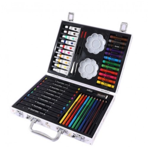 НЕТУ Набор для творчества в алюминиевом чемодане 001 68 предм. // [204] (20 шт/ящ) @