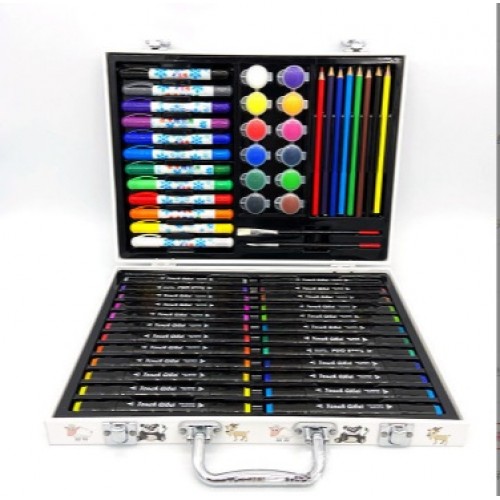 Набор для творчества в алюминиевом чемодане 003 78 предм. (10)