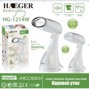 АРХИВ НЕТУ Отпариватель для одежды Haeger 1214 (1500W) (12 шт/ящ) АРХИВ НЕТУ Отпариватель для одежды Haeger 1214 (1500W) (12 шт/ящ)