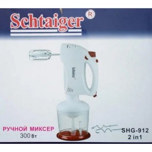 АРХИВ НЕТУ Миксер-чаша Schtaiger SHG-912 2в1 300W(12 шт/ящ) АРХИВ НЕТУ Миксер-чаша Schtaiger SHG-912 2в1 300W(12 шт/ящ)