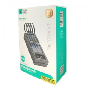 АРХИВ НЕТУ Power Bank 30000 mAh K-300 (с солн. панелью и проводами), оригинал (48 шт/ящ) АРХИВ НЕТУ Power Bank 30000 mAh K-300 (с солн. панелью и проводами), оригинал (48 шт/ящ)