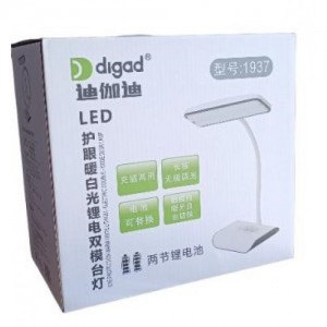НЕТУ Лампа настольная LED DIGAD 1937 (Сенсор) (48LED-5730) (4W) (3000-6000K) (Аккум-18650 2шт (6000mAh)) (24 шт/ящ) НЕТУ Лампа настольная LED DIGAD 1937 (Сенсор) (48LED-5730) (4W) (3000-6000K) (Аккум-18650 2шт (6000mAh)) (24 шт/ящ)
