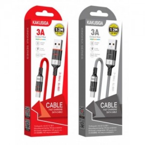 АРХИВ НЕТУ Кабель USB-Type-C KSC-696 Kakusiga Singhui Series (аллюминий плетёный) 1.2м 3A АРХИВ НЕТУ Кабель USB-Type-C KSC-696 Kakusiga Singhui Series (аллюминий плетёный) 1.2м 3A
