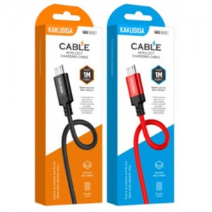 АРХИВ НЕТУ Кабель USB-Lightning() KAKUSIGA KSC-652 YouXiang Series (аллюминий плетёный) 1м АРХИВ НЕТУ Кабель USB-Lightning() KAKUSIGA KSC-652 YouXiang Series (аллюминий плетёный) 1м