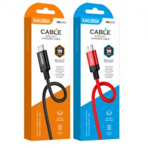 Кабель USB-MicroUSB KSC-652 Kakusiga YouXiang Series (аллюминий плетёный) 1м //