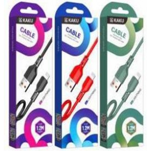 Кабель USB-MicroUSB KSC-417/452 Kakusiga Feizhuo Series 1.2м 3.2A //