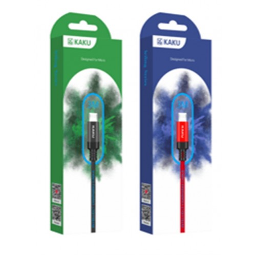 Кабель USB-MicroUSB KSC-331 Kakusiga Reling Series 3м //