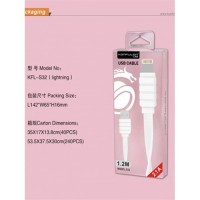 Кабель USB-MicroUSB S31 Konfulon лапша 1.2м 2.1А //