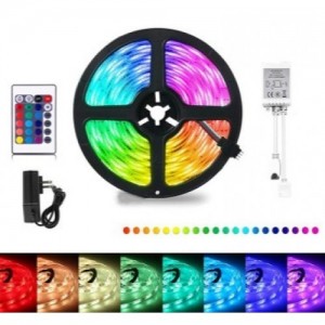 АРХИВ НЕТУ Лента LED RGB 3528 (адаптер, пульт) SF-15 [108] (60 шт/ящ)