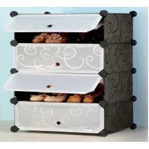 Шкаф пластиковый для обуви (30005) (37*37*90cm) // [309] (6 шт/ящ)