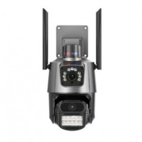 НЕТУ Камера видеонаблюдения PTZ уличная WiFi P11 (3MP➕3MP) (ICSEE) // [101] // [204] (32 шт/ящ)
