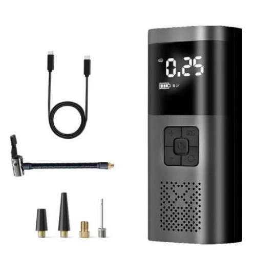 АРХИВ НЕТУ Портативный компрессор аккумуляторный Wireless air pump VC027 [204] (20 шт/ящ)