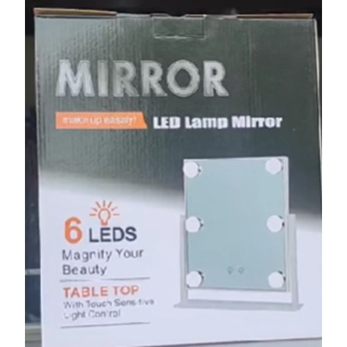 АРХИВ НЕТУ Зеркало с LED подсветкой прямоугольное mirror JX-535/223-56 // [101] (24 шт/ящ) @