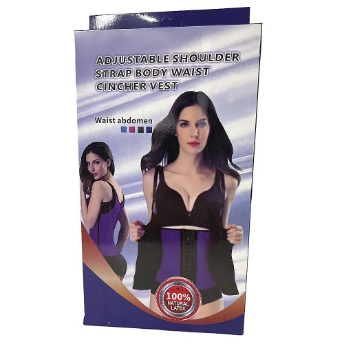 РАСПРОДАЖА Пояс утягивающий фигуру Waist trainer 223-87 // [101] (100 шт/ящ)