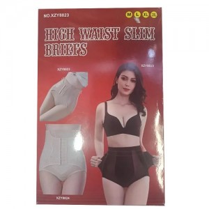 РАСПРОДАЖА Трусы с поясом утягивающие Body Shaper 223-74 (бежевый, чёрный) (M, L, XL, 2XL) // [101] (100 шт/ящ)