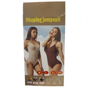 НЕТУ Комбидресс-боди утягивающий Body Shaper 223-72 (бежевый, чёрный, коричневый) (M, L, XL, 2XL) // [101] (200 шт/ящ)