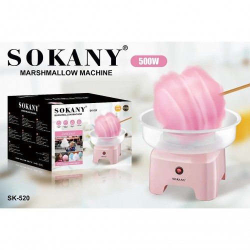 НЕТУ Аппарат для пригот. сахарной ваты Sokany SK-520-BS // [101] (8 шт/ящ)