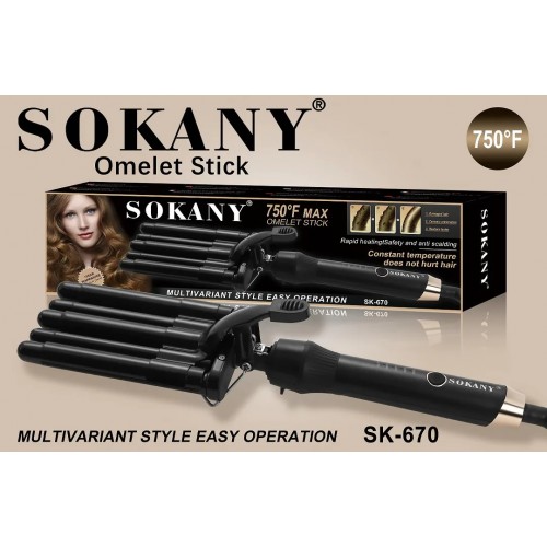 НЕТУ Плойка SOKANY SK-670 (5 волн) // [101] (24 шт/ящ)
