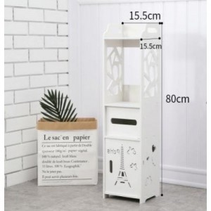 НЕТУ Полка стеллаж пластиковая в ваную (PK-02) (80cm*15cm*15cm) // [307] (10 шт/ящ)