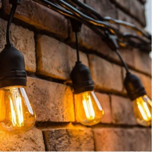 НЕТУ Гирлянда Ретро лампа (SFK-12) (Уличная, 220V 5м/10led) // [602] (20 шт/ящ)