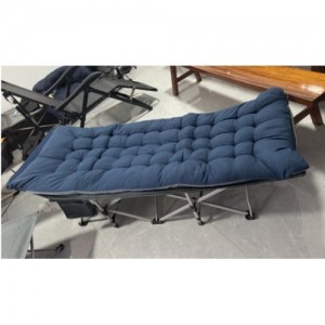 Раскладная кровать с ножками/раскладушка с чехлом + мягкий матрас (RK0-002) (Д190/Ш70/В35см) // [602] (1шт)