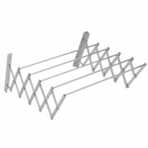 Вешалка-сушилка для одежды SKLM-4 (складная, настенная, метал.) (100*70*26.5) // [403] (24 шт/ящ)