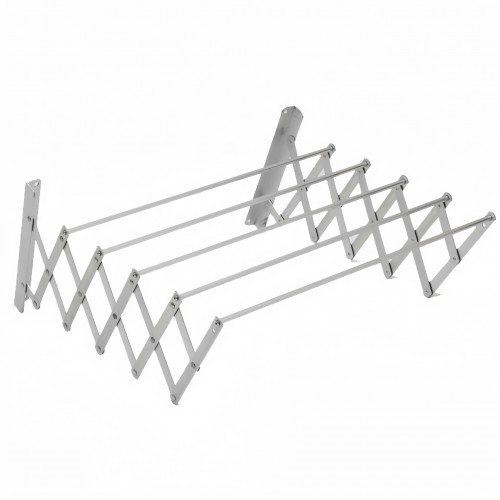 Вешалка-сушилка для одежды SKLM-4 (складная, настенная, метал.) (100*70*26.5) // [403] (24 шт/ящ)