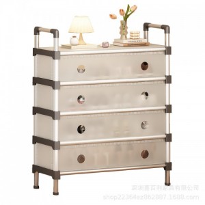 Полка/шкаф для обуви (SKLM-25) (SLXJ 6205T) (Белая) (металл+пластик) (Г280/В1000/Ш630) // [602] // [400] // [108] (12 шт/ящ)