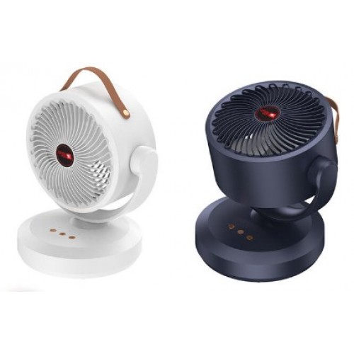 Вентилятор Mini fan (VU-05/FS-25) (LED, автовращение., адаптер) // [602] (18 шт/ящ)