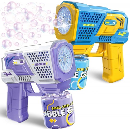 НЕТУ Пистолет генератор мыльных пузырей Bubble Gun (P162) (автомат.электро) // [602] (54 шт/ящ)