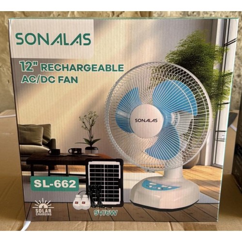 Вентилятор портативный SONALAS (SL662) (12