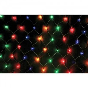 АРХИВ НЕТУ Гирлянда RD-7163 Сетка 200LED 2x2м Цвет ламп-Микс [309] (50 шт/ящ)