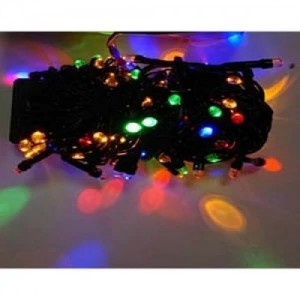 АРХИВ НЕТУ Гирлянда RD-7159 100LED 9м точка матовая Провод-Чёрный, Цвет ламп-Микс (100 шт/ящ)