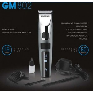 АРХИВ НЕТУ Машинка для стрижки Gemei GM 802 LED дисплей (40 шт/ящ) АРХИВ НЕТУ Машинка для стрижки Gemei GM 802 LED дисплей (40 шт/ящ)
