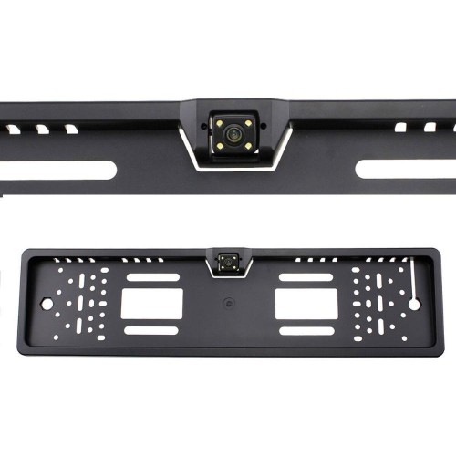 НЕТУ Камера заднего вида рамка 4LED Black 001 [204] (20 шт/ящ) @