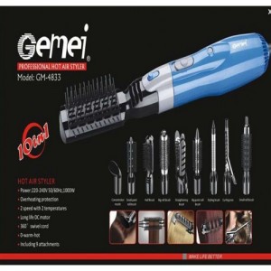 АРХИВ НЕТУ Фен Gemei GM 4833 10в1 (12 шт/ящ) АРХИВ НЕТУ Фен Gemei GM 4833 10в1 (12 шт/ящ)