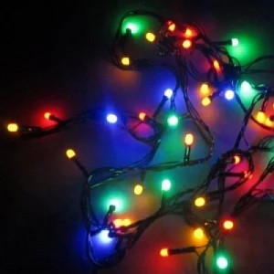 АРХИВ НЕТУ Гирлянда RD-7133 внутр. 300LED 25м Провод-Черный, Цвет ламп-Микс (50 шт/ящ)