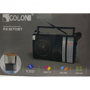 АРХИВ НЕТУ Радиоприемник Golon RX-M70 (30 шт/ящ) АРХИВ НЕТУ Радиоприемник Golon RX-M70 (30 шт/ящ)