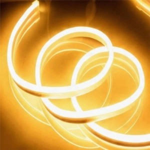 АРХИВ НЕТУ Лента Neon 5м Провод-Белый, Цвет ламп-Тёплый 7183 (20 шт/ящ)