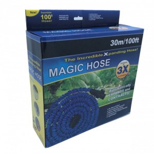 АРХИВ НЕТУ Шланг поливочный растягивающийся MAGIC HOSE 30м/100ft [101] (30 шт/ящ)
