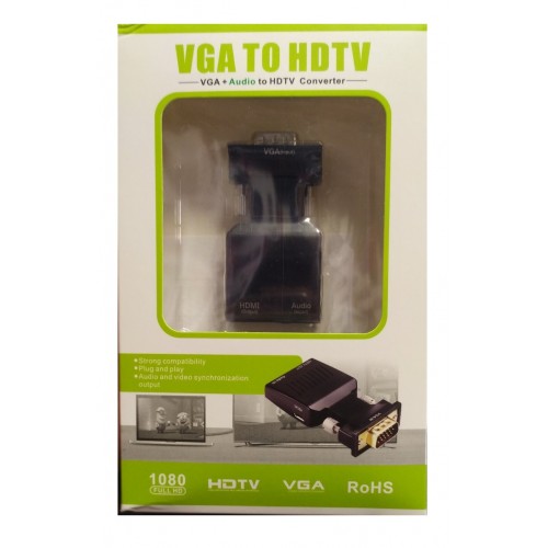 АРХИВ НЕТУ Адаптер VGA/HDMI (HD HDTV) (аудио)
