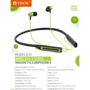 АРХИВ НЕТУ Наушники Bluetooth YISON E15