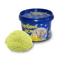 Песок желтого цвета, ведро - 0,5 кг (312-6)