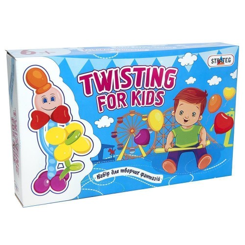 Набір для творчості 314 (укр) "Twisting for kids",  в кор-ці, 27,5см-17см-5см