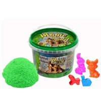 Magic sand зеленого цвета, ведро 0,5 кг (371-5) Magic sand зеленого цвета, ведро 0,5 кг (371-5)