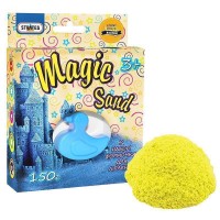 Magic sand желтого цвета с ароматом банана, 150 г (39312)